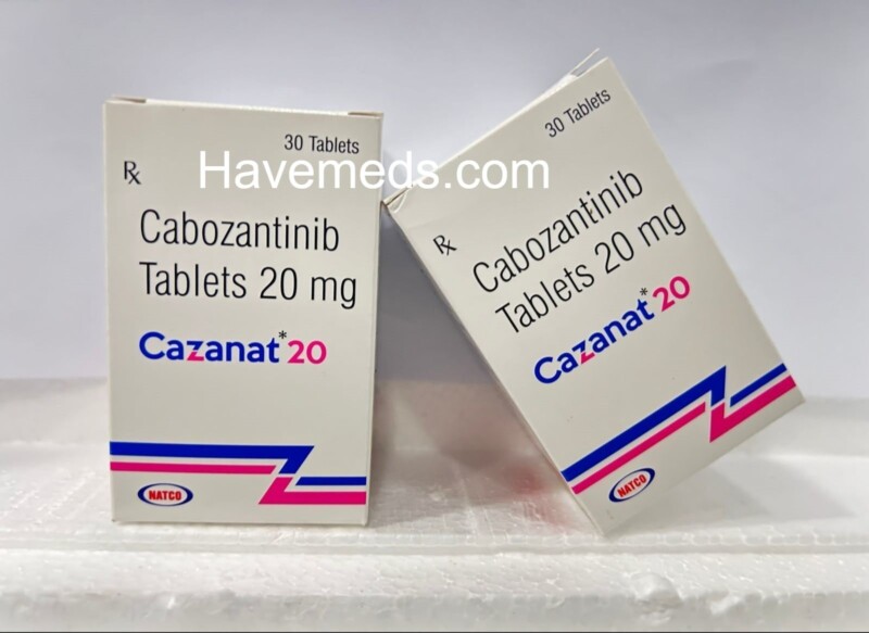 Cazanat 20mg Tablet (Cabozantinib)
