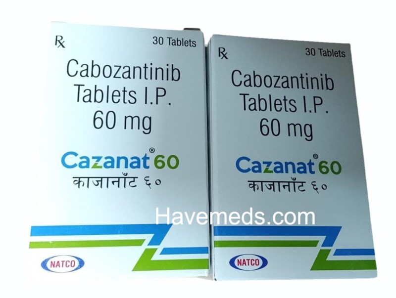 Cazanat 60 Tablet (Cabozantinib)
