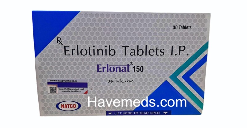 Erlonat 150mg Tablet (Erlotinib)