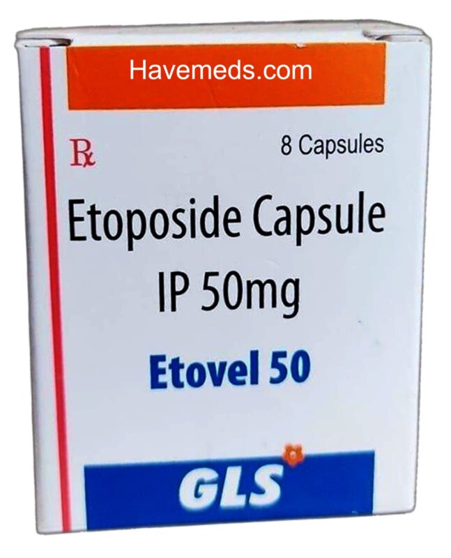 Etovel 50 mg capsule (Etoposide)
