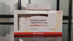 Evermil 5 Tablet (Everolimus)