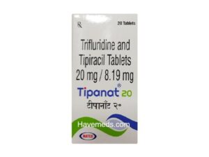 Tipanat 20 Tablet  (Trifluridine + Tipiracil)