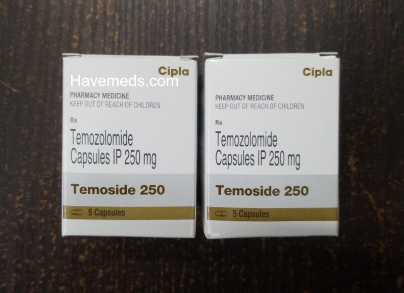 Temoside 250mg (Temozolomide) Capsules